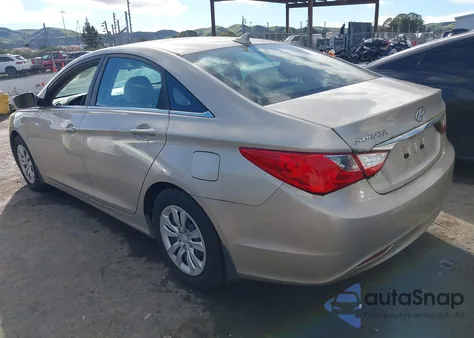 2011 Hyundai Sonata Gls from USA, damaged, VIN 5NPEB4AC6BH144223
